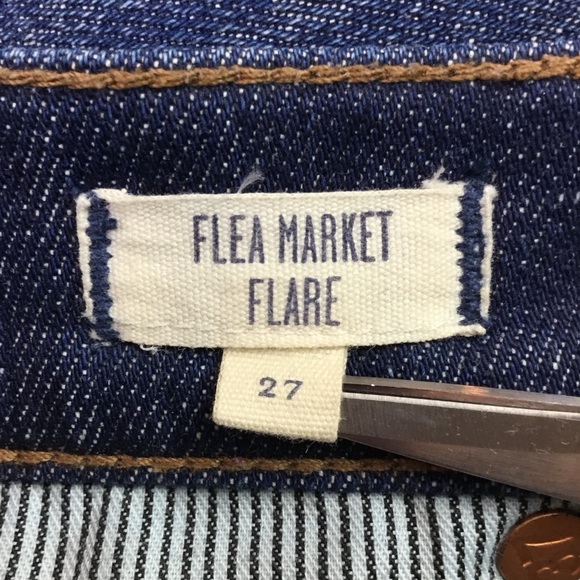 MADEWELL Flea Market Flare Jeans Womens 27 - Picture 12 of 14
